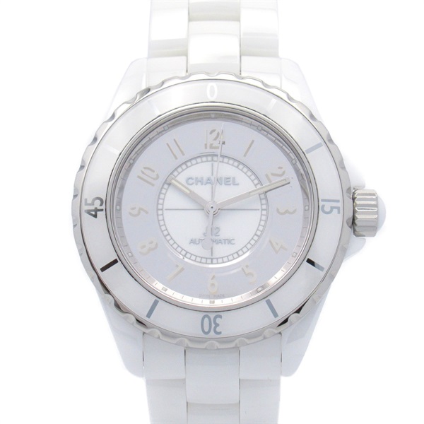 CHANEL J12 Mirror Wrist Watch H4862 Automatic winding ceramic Used mens