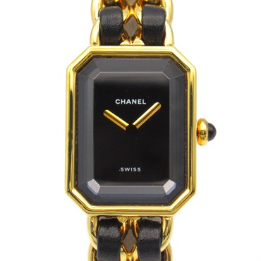 CHANEL Premiere S Wrist Watch H0001 Quartz GHW leather Used Women Coco