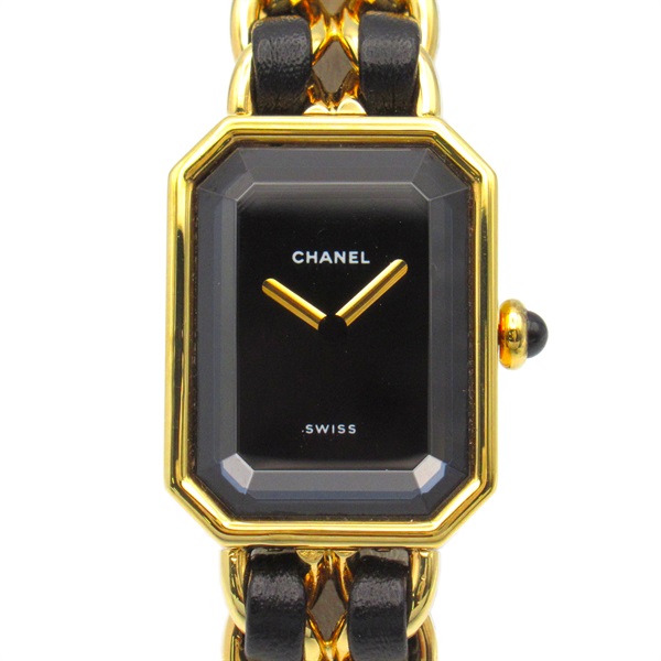 CHANEL Premiere S Wrist Watch H0001 Quartz GHW leather Used Women Coco