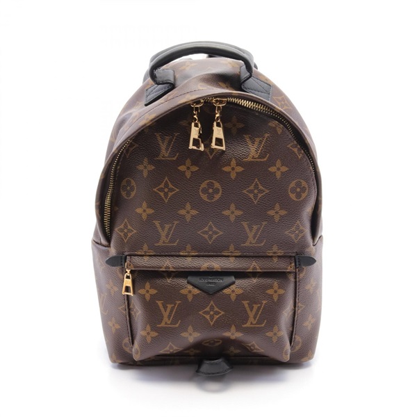 LOUIS VUITTON Palm Springs PM Backpack M41560 Monogram canvas leather Brown Used