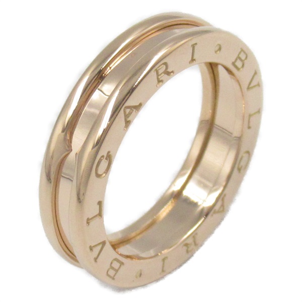 BVLGARI B-zero 1 Ring 18KPG Pink Rose Gold Used Unisex US size 6 #52