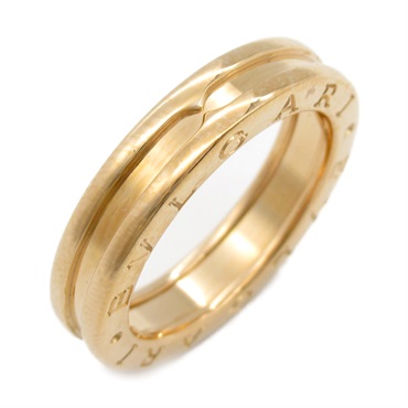 BVLGARI B-zero 1 Ring 1 band 18KPG Pink Rose Gold Used unisex US size 7 #54