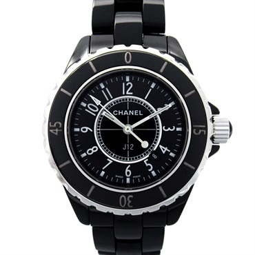CHANEL CC J12 Wrist Watch H0682 Quartz ceramic Used Women Coco