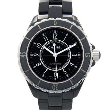 CHANEL J12 Wrist Watch H0685 Automatic winding ceramic Black Used mens CC Coco