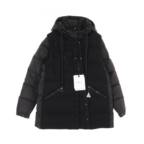 MONCLER ARTIGNY Down jacket J20931C00002597RH999 wool Nylon Black NEW Women #2