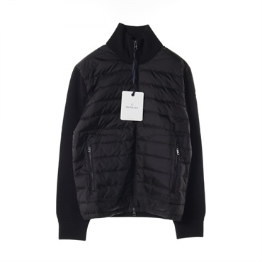 MONCLER Down jacket J20919B50700A9341999 wool Nylon Black NEW mens #L