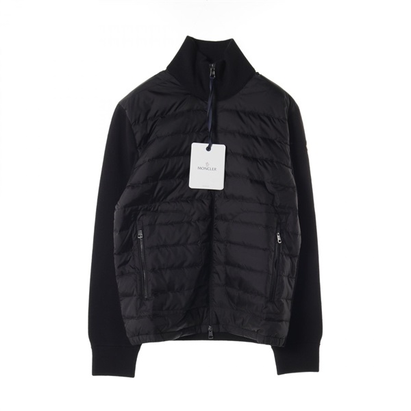 MONCLER Down jacket J20919B50700A9341999 wool Nylon Black NEW mens #XL