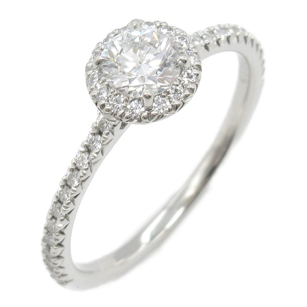 TIFFANY＆CO Soleste Ring Diamond Pt950 Platinum Used women US size 5.25