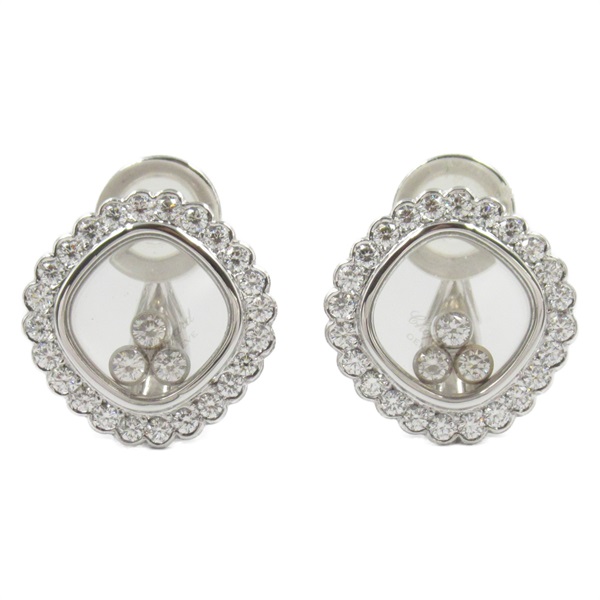 Chopard Diamond Earring 18KWG White Gold Used women