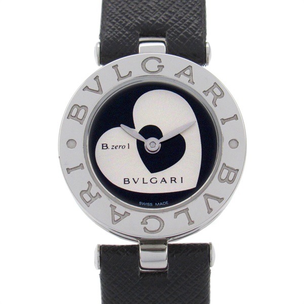BVLGARI B-zero1 double heart Wrist Watch BZ22S Quartz Stainless Steel Used Women