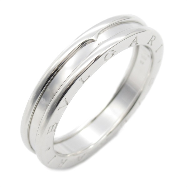 BVLGARI B zero 1 Ring 18KWG White Gold Used unisex US size 10.75 #63