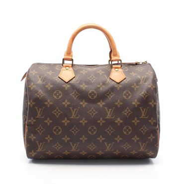 LOUIS VUITTON Speedy 30 Boston Hand Bag M41526 Monogram Canvas Used  LV Women