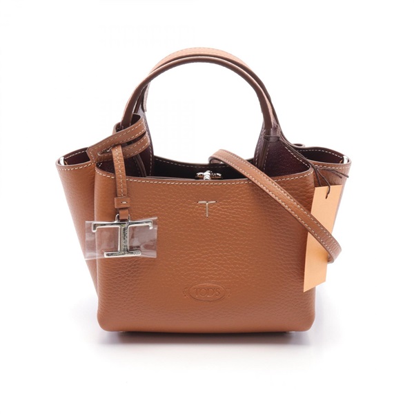 TOD'S Hand shoulder crossbody bag XBWAPAFL000QRI9P13 leather Brown