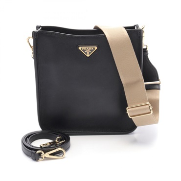 PRADA Shoulder crossbody Bag 1BH2192CYSF0ES7 leather Black
