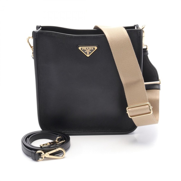 PRADA Shoulder crossbody Bag 1BH2192CYSF0ES7 leather Black