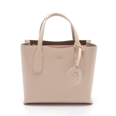 Furla Classic Tote S Handbag WB01628BX0306B4L00 Leather Beige NEW Women