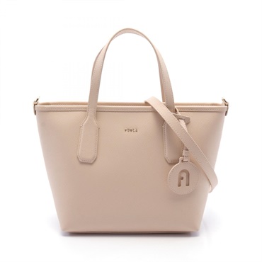 Furla Classic 2Way Shoulder Tote Bag WB01630BX0306B4L00 Leather Pink NEW Women