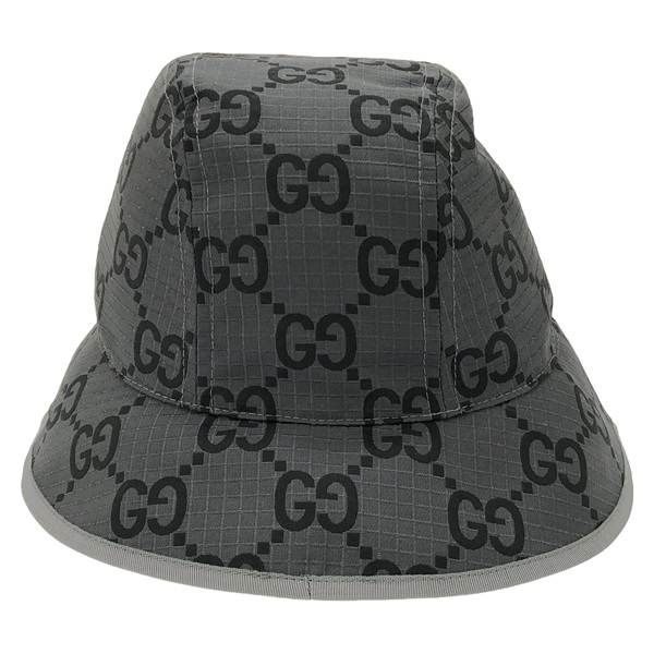 GUCCI hat cap 7683784HA5N1161M polyester Gray NEW Women 2