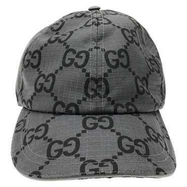 GUCCI Baseball cap 7683924HA5M1161M polyester Gray NEW Women 2 #M