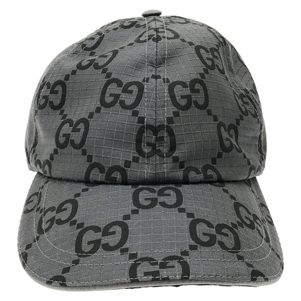 GUCCI Baseball cap 7683924HA5M1161M polyester Gray NEW Women 1 #M