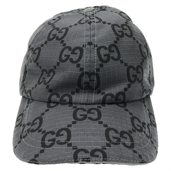 GUCCI Baseball cap 7683924HA5M1161L polyester Gray NEW Women 1 #L