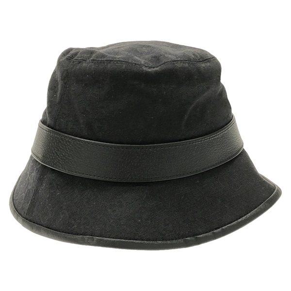 GUCCI hat 5765874HG531060M polyester Black NEW Women 1 #M