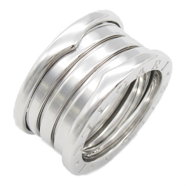 BVLGARI B-zero 1 Ring 18KWG White Gold Used unisex US size 5.75 #51