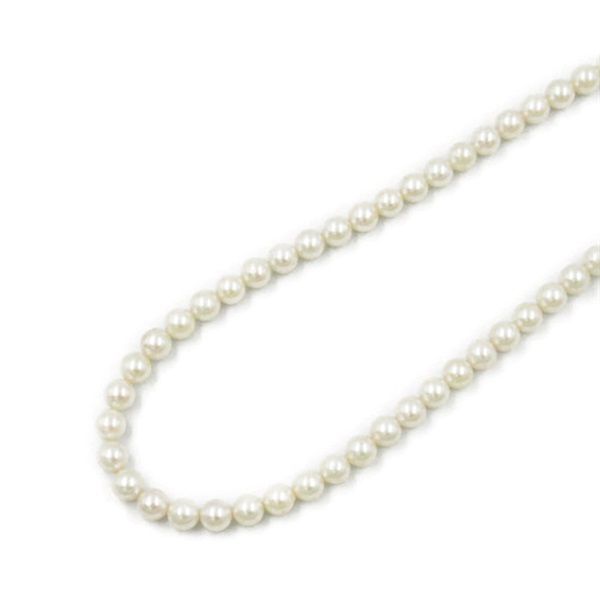 JEWELRY Pearl Necklace Silver925 Pearl White Used women