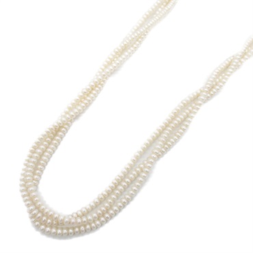 JEWELRY Pearl necklace Silver925 Pearl White Used women