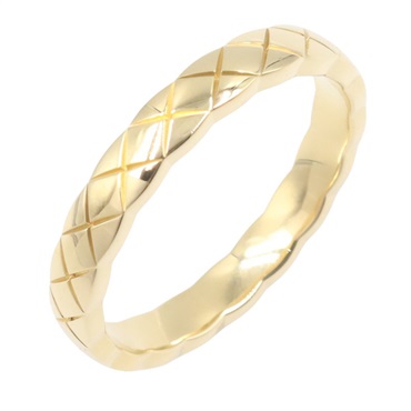 CHANEL Coco Crash Ring 18KYG Yellow Gold Used women US size 7 #55