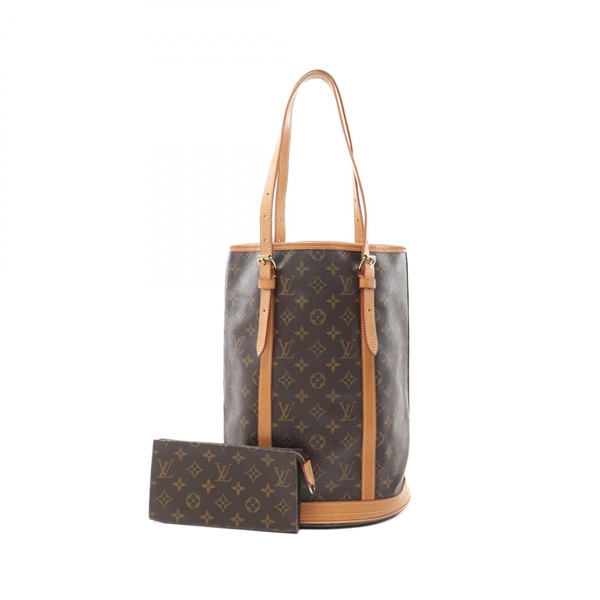 LOUIS VUITTON Bucket GM Shoulder Bag M42236 Monogram canvas Brown Used Women LV
