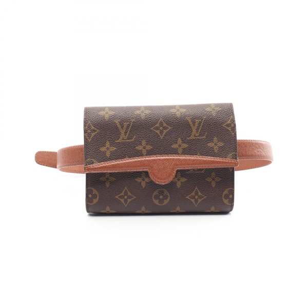 LOUIS VUITTON Arche Waist bag M51975 Monogram canvas leather Brown Used Women