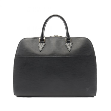 LOUIS VUITTON Sorbonne Business bag M54512 Epi leather Black Used Women LV