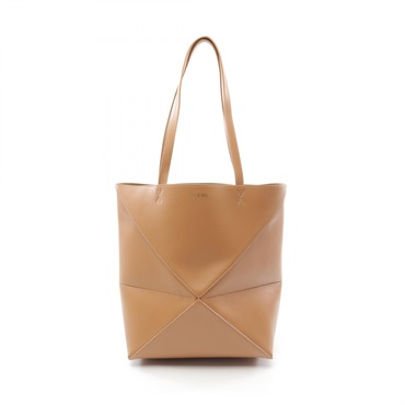 LOEWE PUZZLE TOTE MEDIUM Shoulder Bag A657G50X012586 leather Brown NEW Women