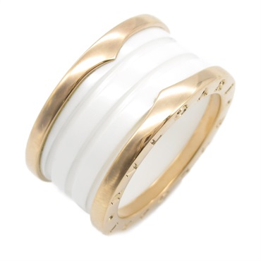 BVLGARI B-zero1 B-zero one ring Ring K18PG White Used