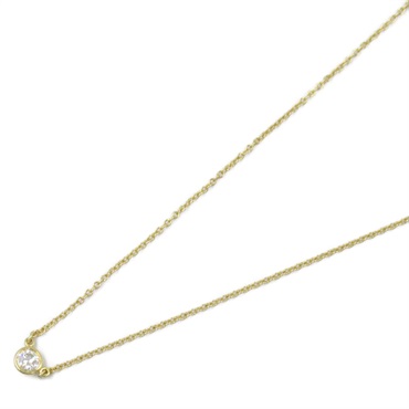 TIFFANY＆CO By the Yard Necklace Diamond 18KYG Yellow Gold Used women Pendant