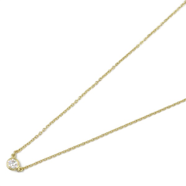 TIFFANY＆CO By the Yard Necklace Diamond 18KYG Yellow Gold Used women Pendant