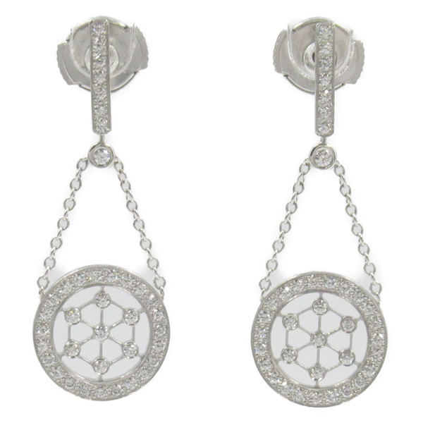 TIFFANY＆CO Voir Pierced earrings Diamond Pt950 Platinum Used women