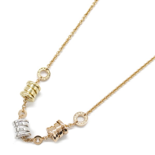 BVLGARI B-zero 1 element Necklace 18KYG Yellow 18KRG Rose 18KWG white gold Used