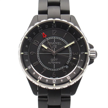CHANEL J12 GMT Wrist Watch H3101 Automatic winding ceramic Black Used mens CC