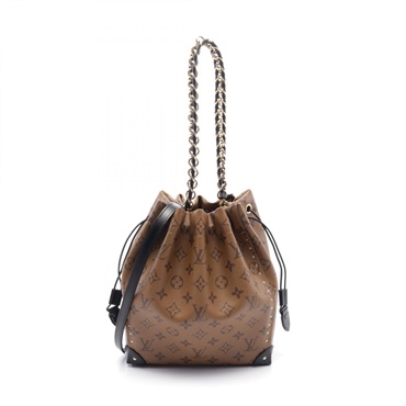 LOUIS VUITTON Noe Trunk Shoulder bag M13324 Monogram Reverse canvas leather LV