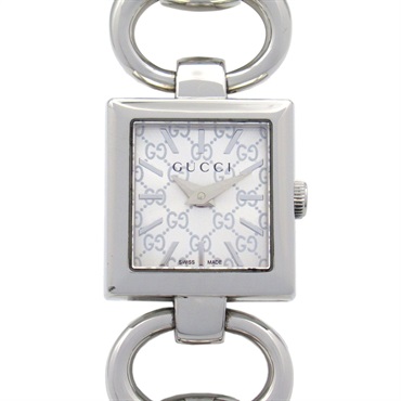 GUCCI Tornabuoni Wrist Watch 120 Quartz Stainless Steel Used Women