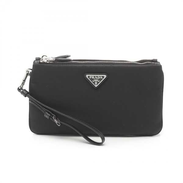 PRADA TESSUTO POCKET business clutch second bag 1MB0452DMVF0002 Nylon Saffiano