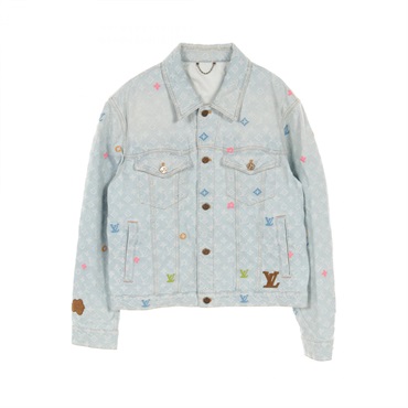 LOUIS VUITTON Tyler The Creator Denim Jacket RM242MM KCB HRA01X Monogram #52
