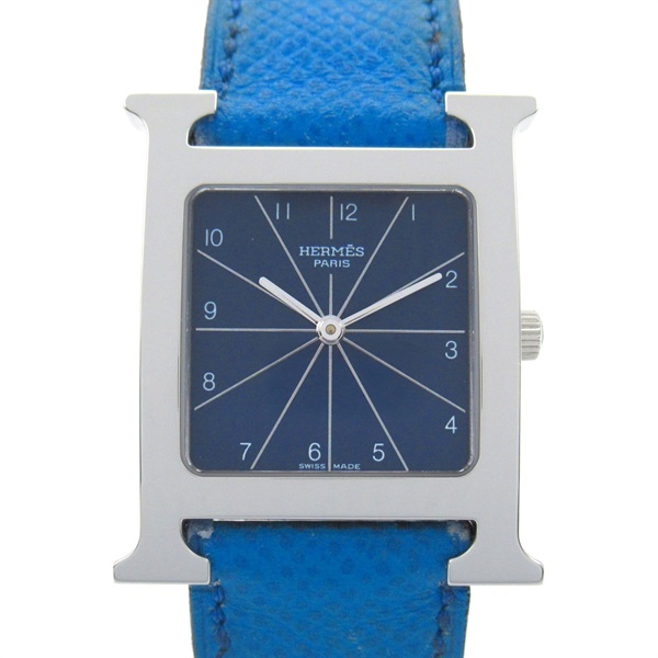 HERMES H watch Wrist Watch HH1.510 Quartz Stainless Steel  Used Women