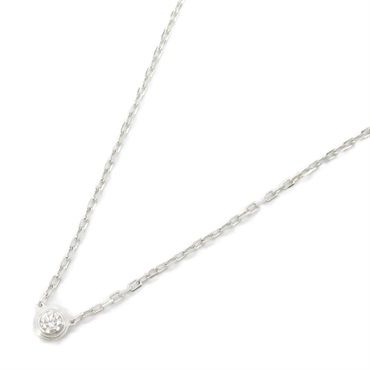 CARTIER D'Amour Necklace Small Diamond 18KWG White Gold Used women