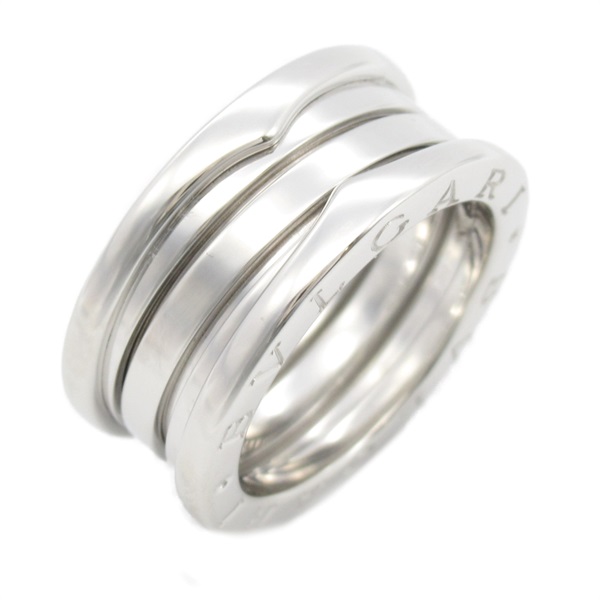 BVLGARI B-zero 1 Ring 18KWG White Gold Used unisex US size 5.75 #52