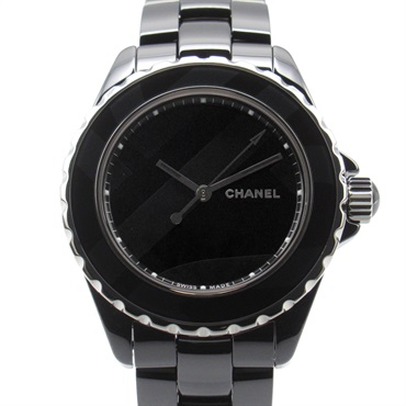 CHANEL J12 untitled Wrist Watch H5581 Automatic winding ceramic Black Used mens