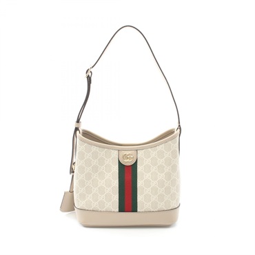 GUCCI Ophidia Small Shoulder Bag 781402UULAG9682 canvas leather Beige NEW Women