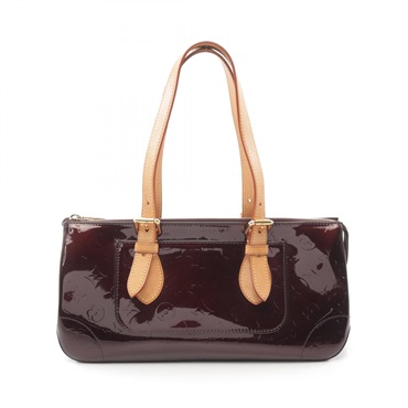 LOUIS VUITTON Rosewood Avenue Shoulder tote Bag M93510 Vernis Amarante Used LV